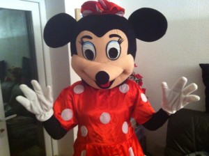 minnie mouse mascot