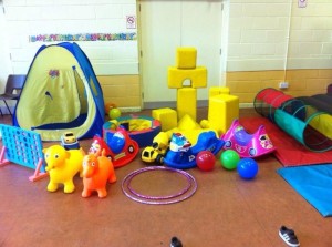 soft play hall on own